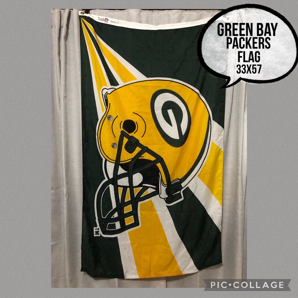 NFL Green Bay Packers Nylon Flag-33x57